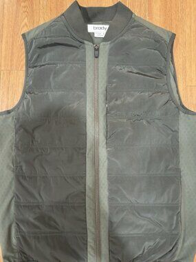 Brady Brand Storm Shifter Insulated Vest Primaloft Puffer Green Mens Size Medium